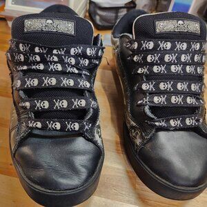 OG Osiris Skull Skate Shoes